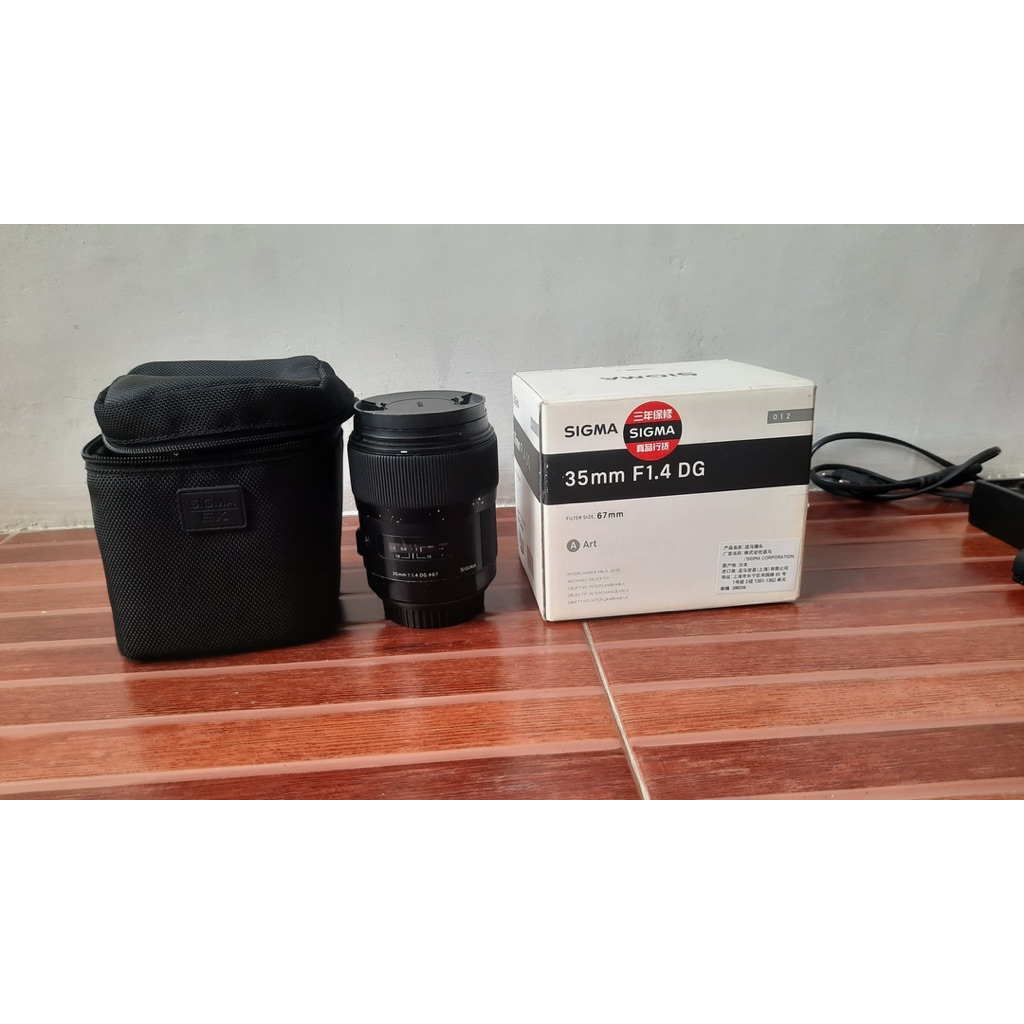 lensa Sigma 35 mm F1.4 Canon