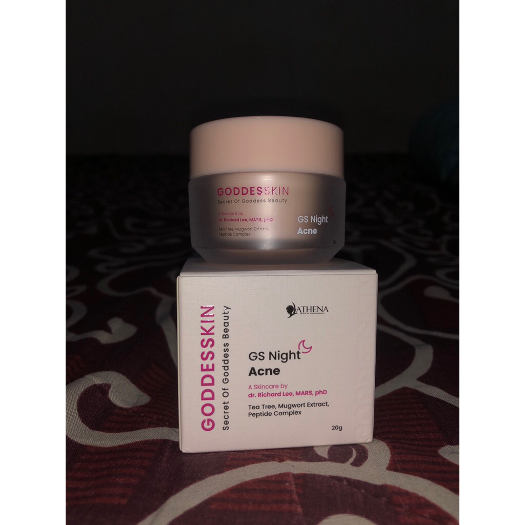 Goddesskin Night Cream Acne by Athena Dr. Richard Lee
