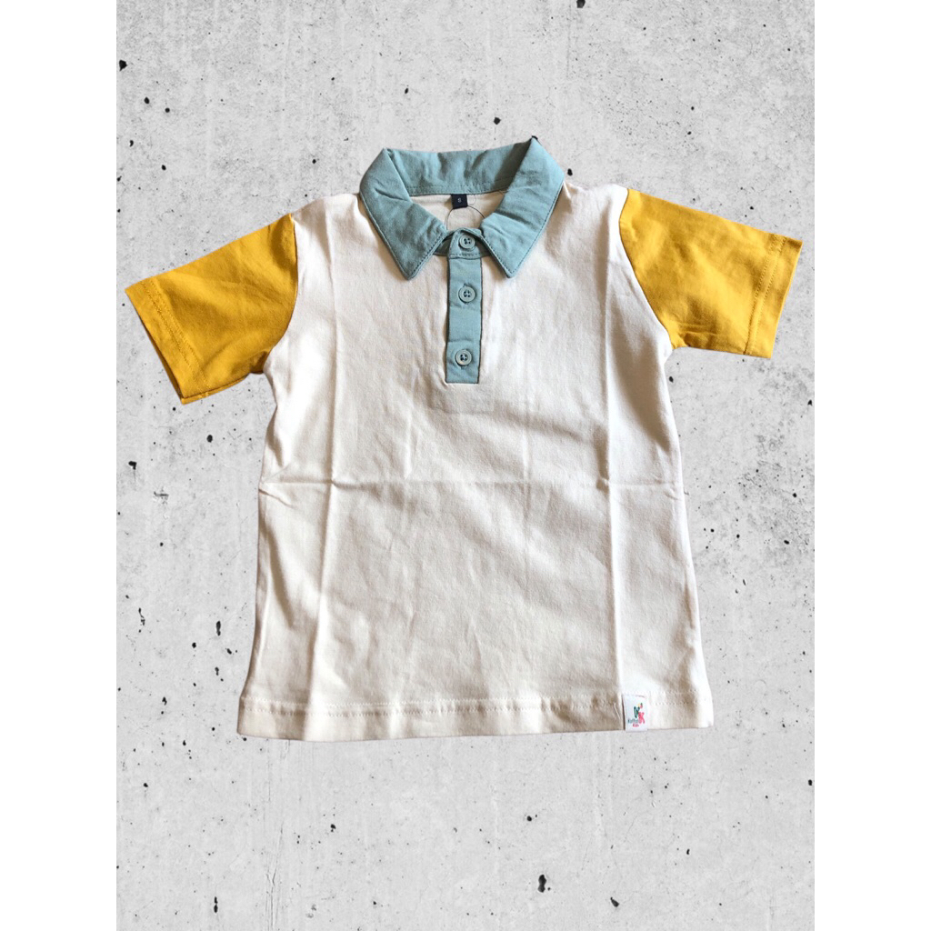 Baju Polo Warna Anak Laki-Laki | Atasan Kemeja Anak Laki-Laki 1-6 Tahun