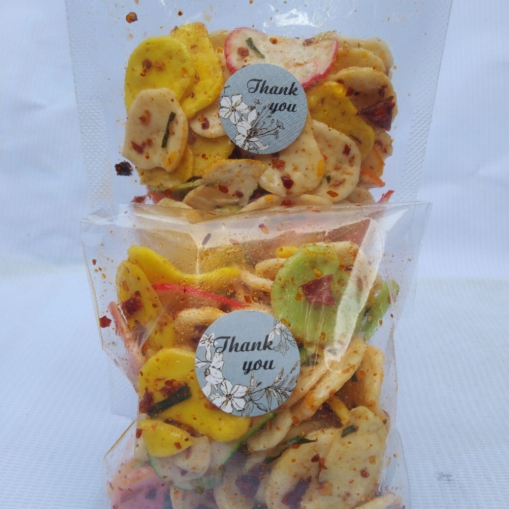 

Seblak Kering || Kerupuk/Kripik Seblak Bintang Pedas Bantat