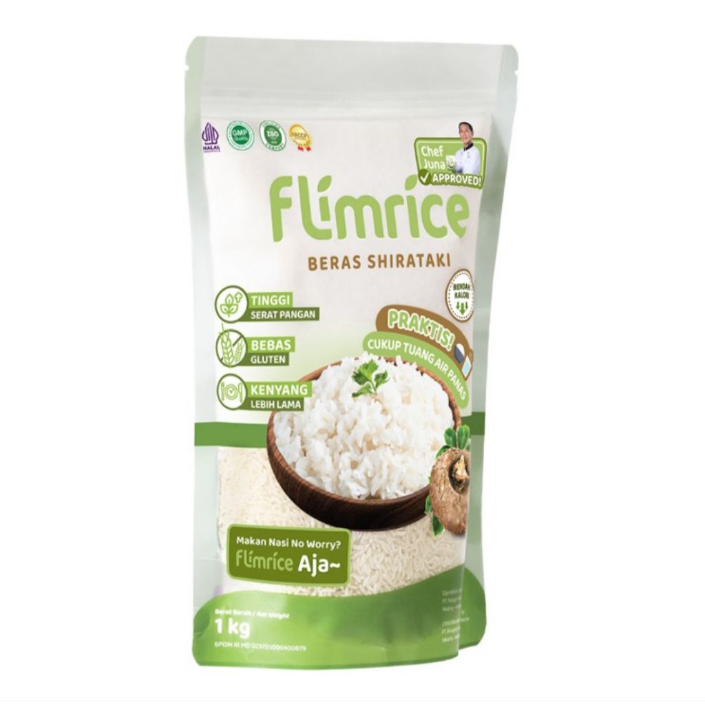 

Flimrice Beras Shirataki 1 kg