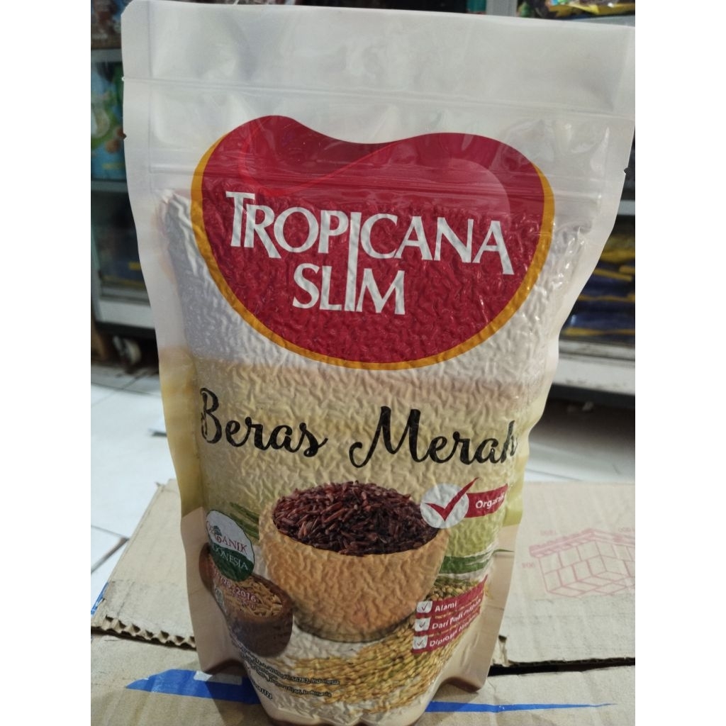 

Tropicana Slim Beras merah organik 1 kg