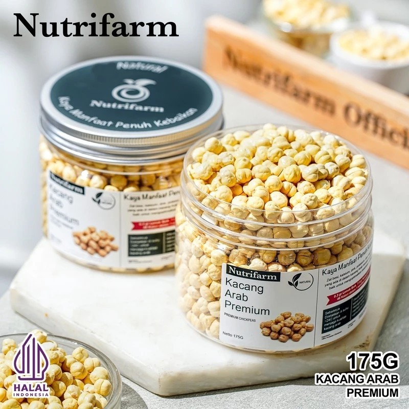 

Nutrifarm Kacang Arab 175g