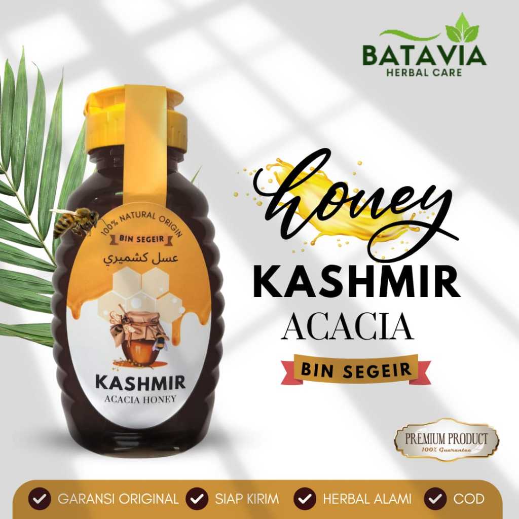 

Madu Kashmir Acacia Bin Segeir Madu Murni Premium Import