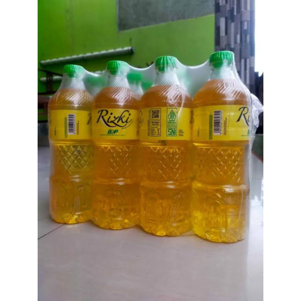 

MINYAK GORENG RIZKI 800ML 1 SLOP ISI 12 BOTOL