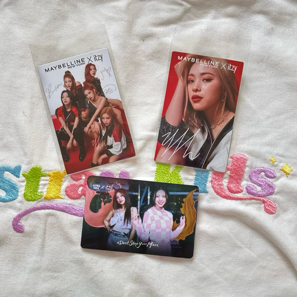 ITZY x Maybelline ITZY x Ultramilk photocard