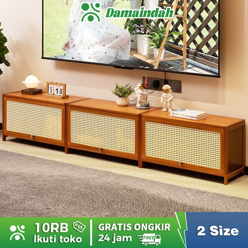 Meja tv rotan/rak Tv kabinet Tv Minimalis Kayu Modern Murah lemari tv murah/tv cabinet/Minimalis Buf