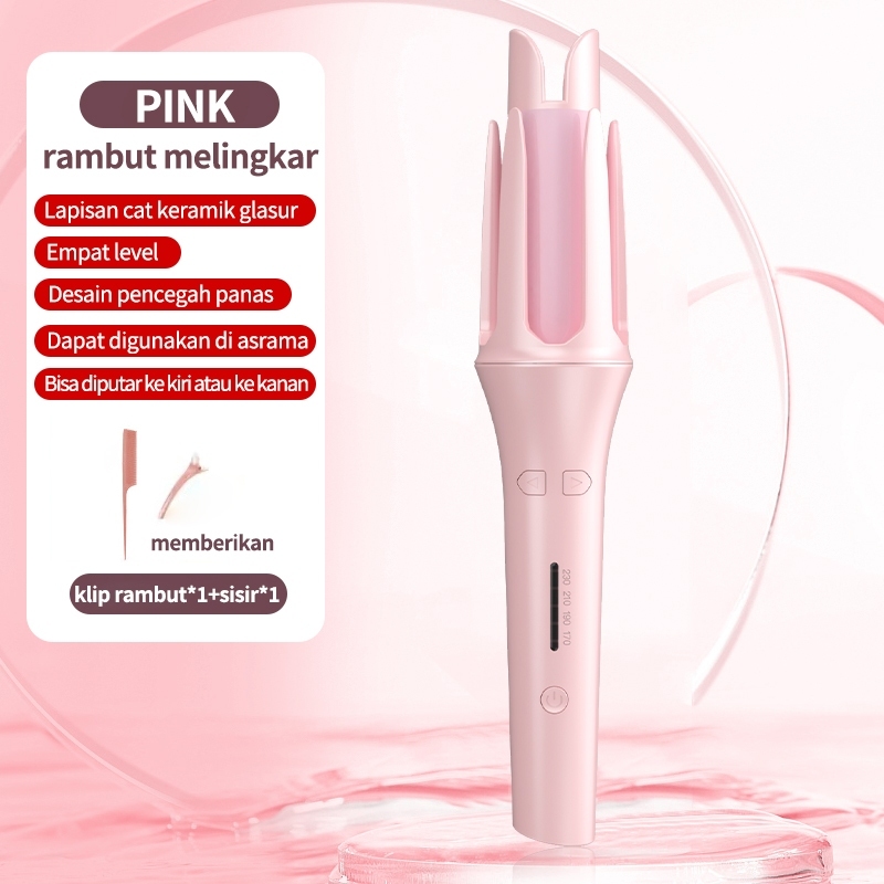 Penggulung rambut otomatis seramik, penggulung rambut gulungan besar 32mm, penggulung rambut listrik