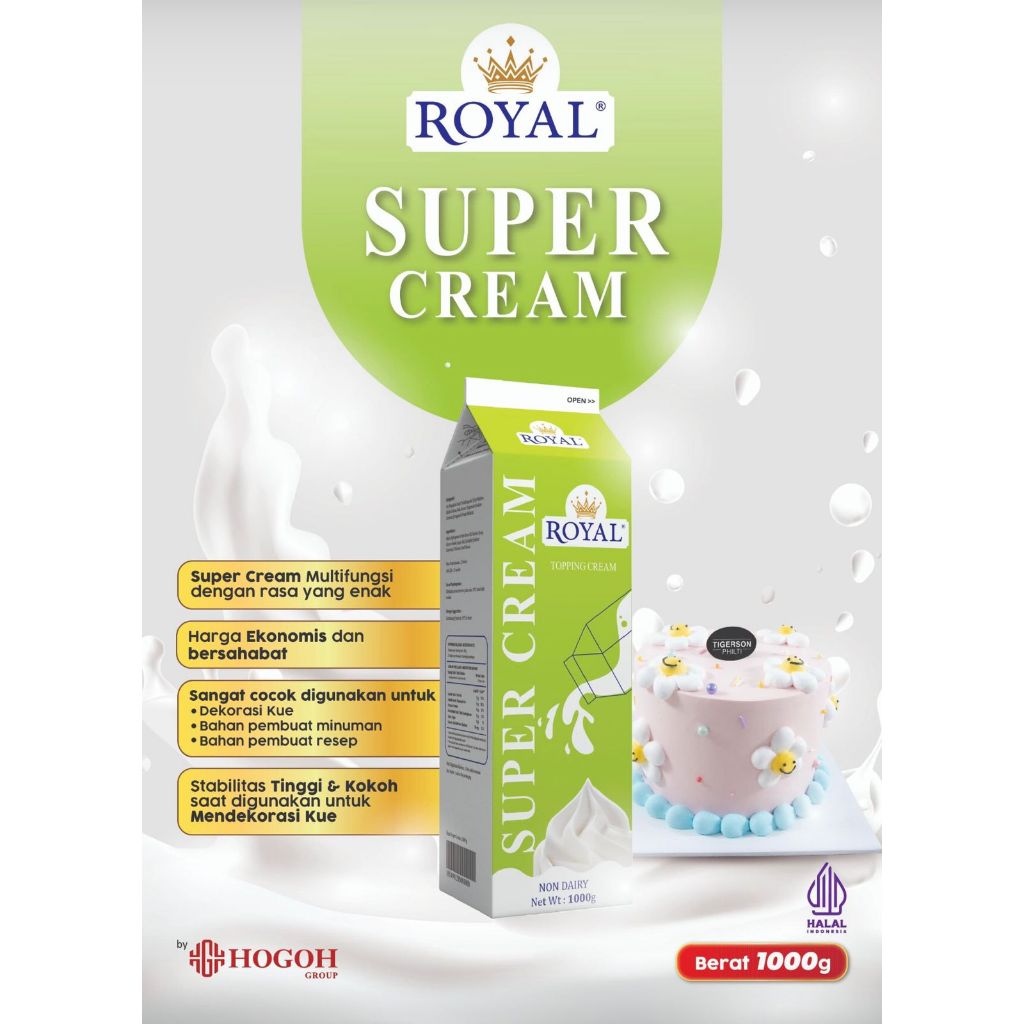 

ROYAL SUPER CREAM NON DAIRY 1LTR