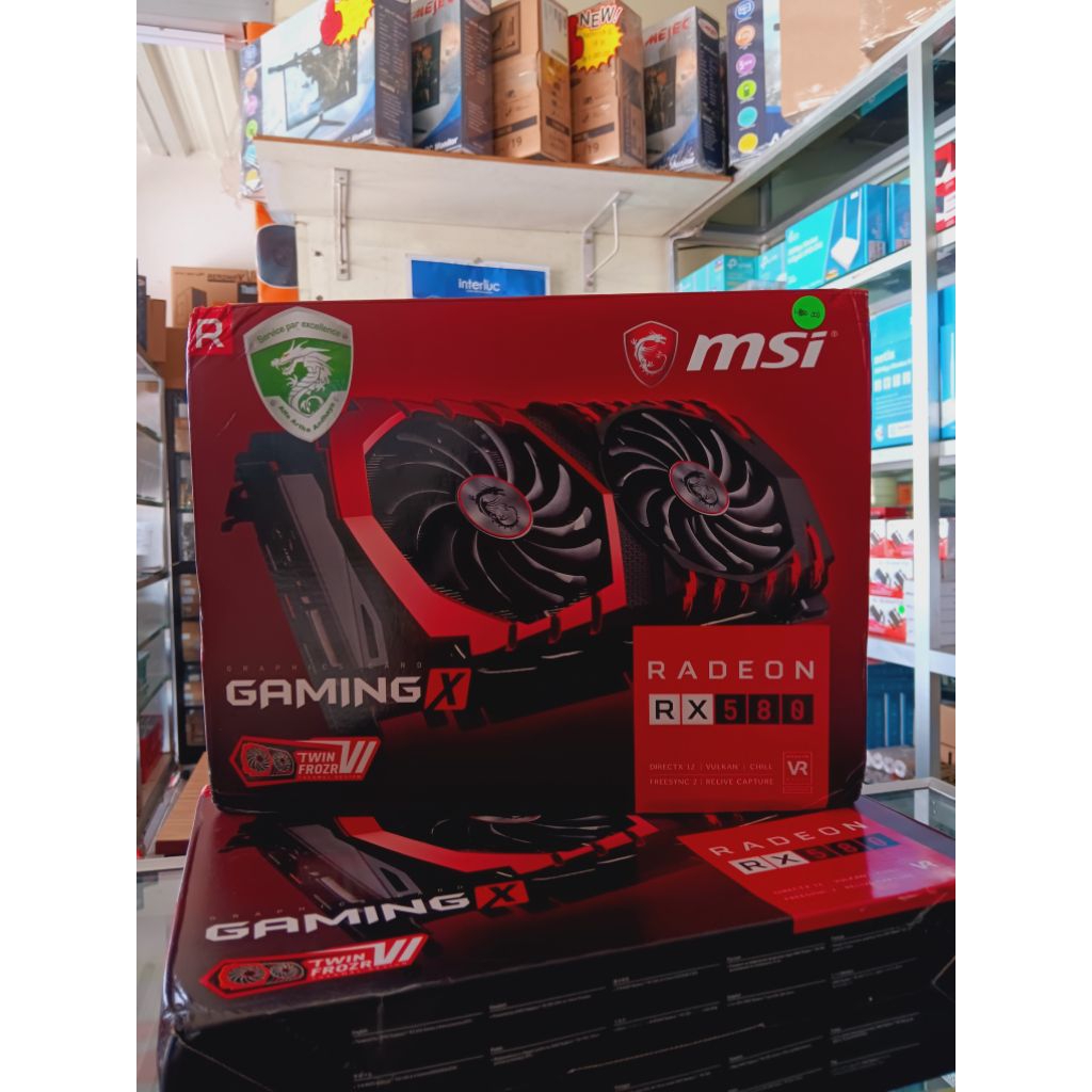 VGA RADEON RX 580 AMD 256 bit