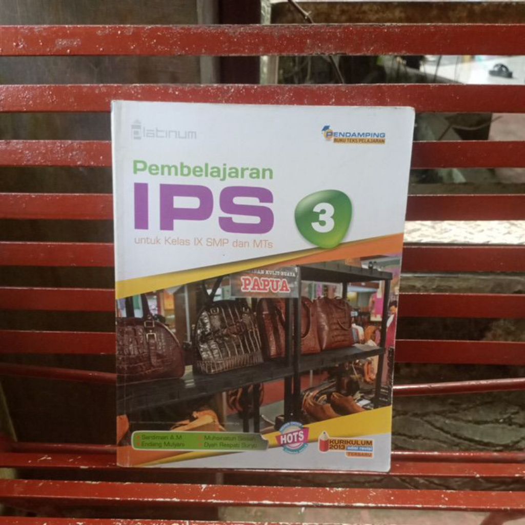 Buku Pembelajaran IPS Untuk Smp/Mts Kelas IX/9/3 Kurikulum 2013 Revisi Penerbit Platinum