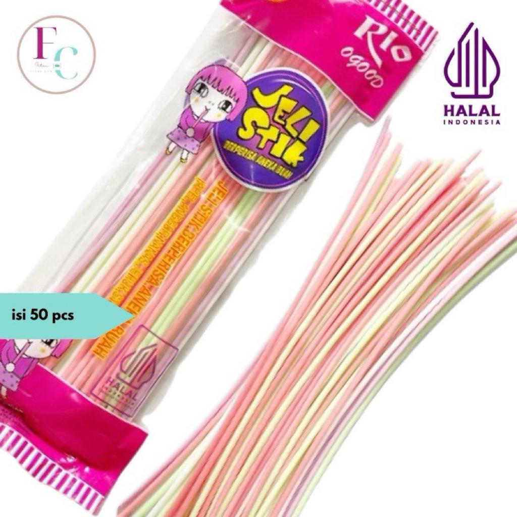 

Jeli stik panjang aneka rasa buah isi 50pcs