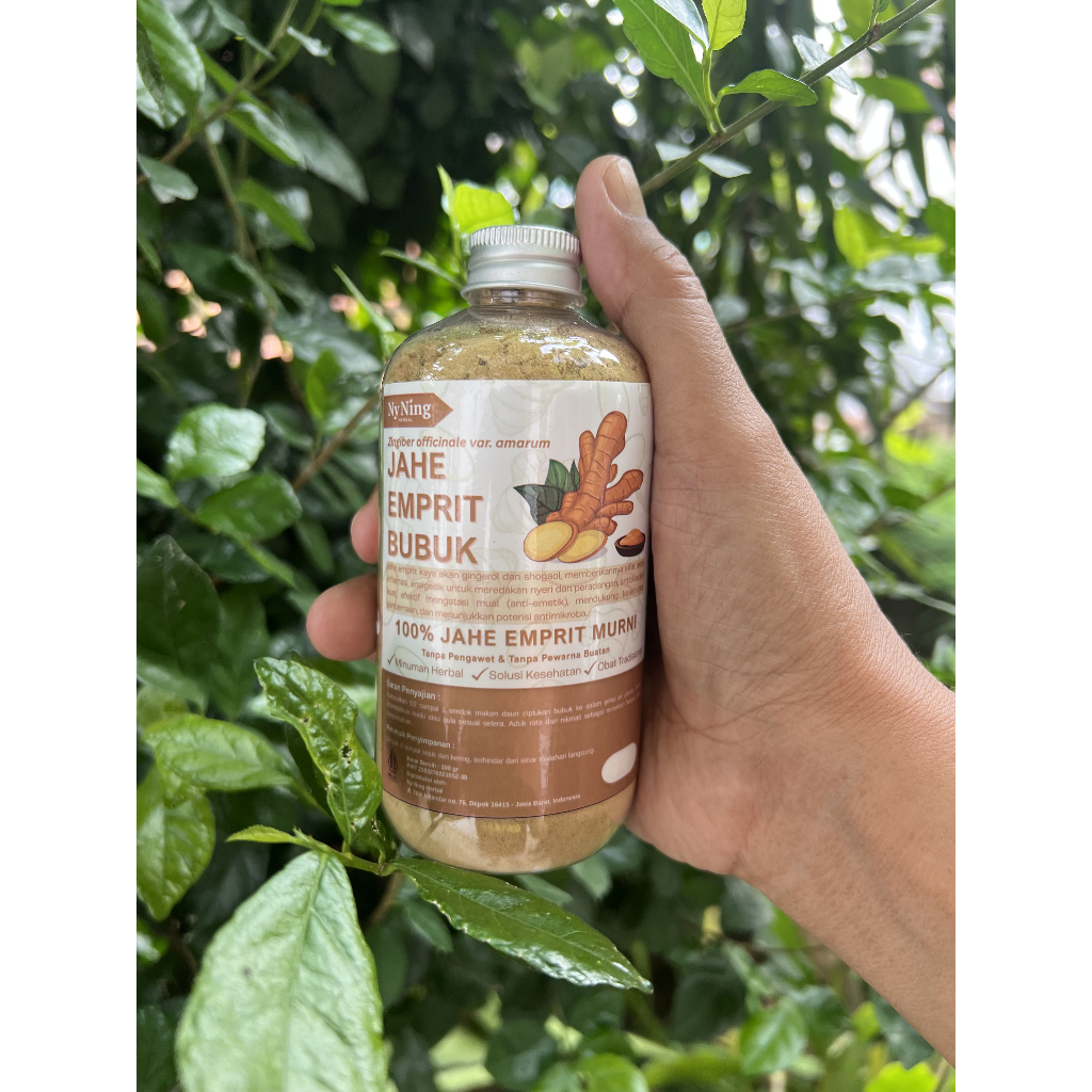 

Jahe Emprit Bubuk - Zingiber officinale var. amarum