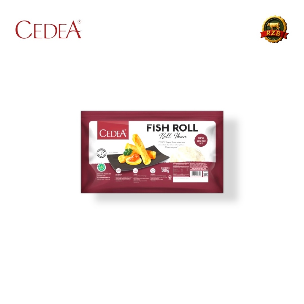 

Cedea Fish Roll ( Roll Ikan ) 500 gr