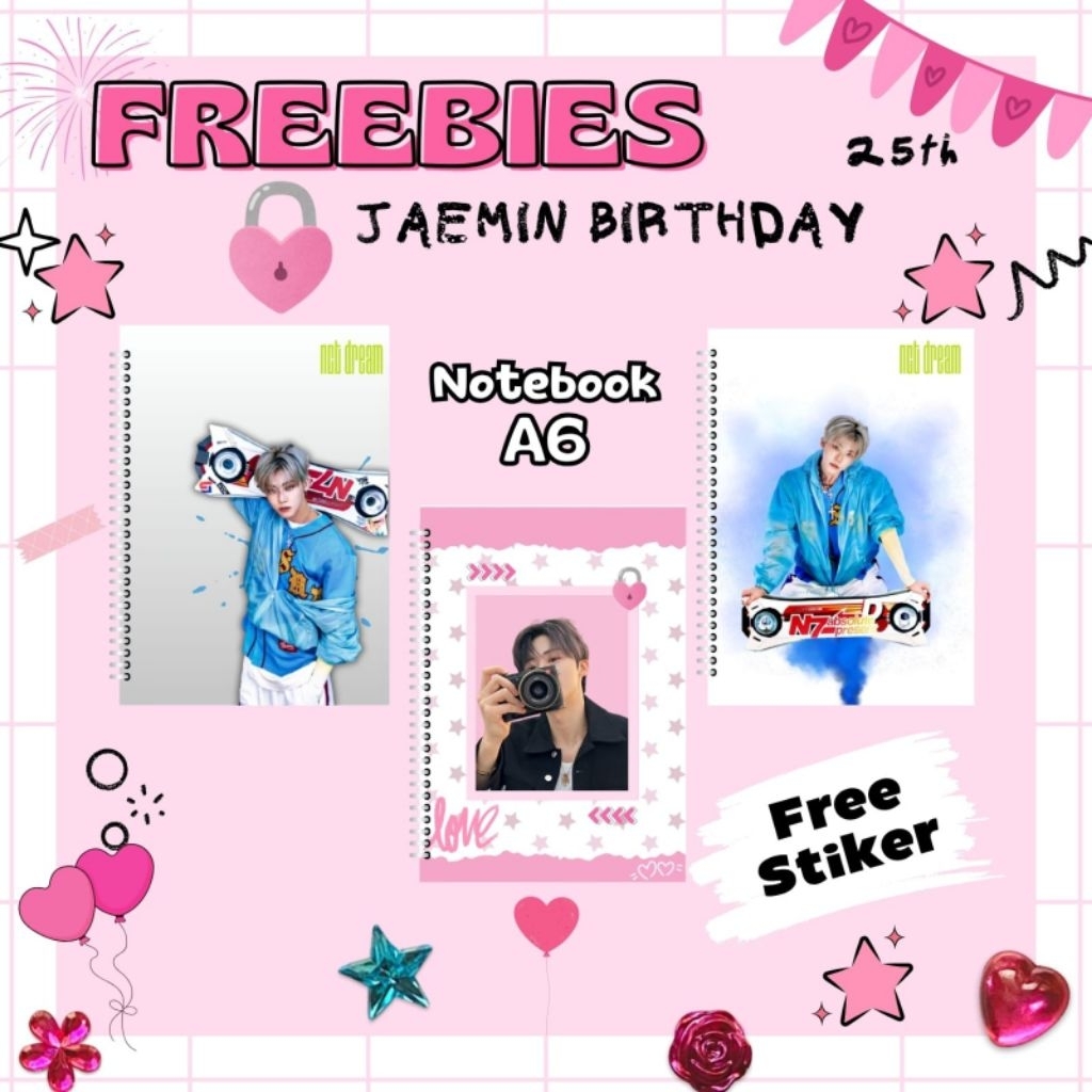 

Notebook A6 Jaemin NCT Dream