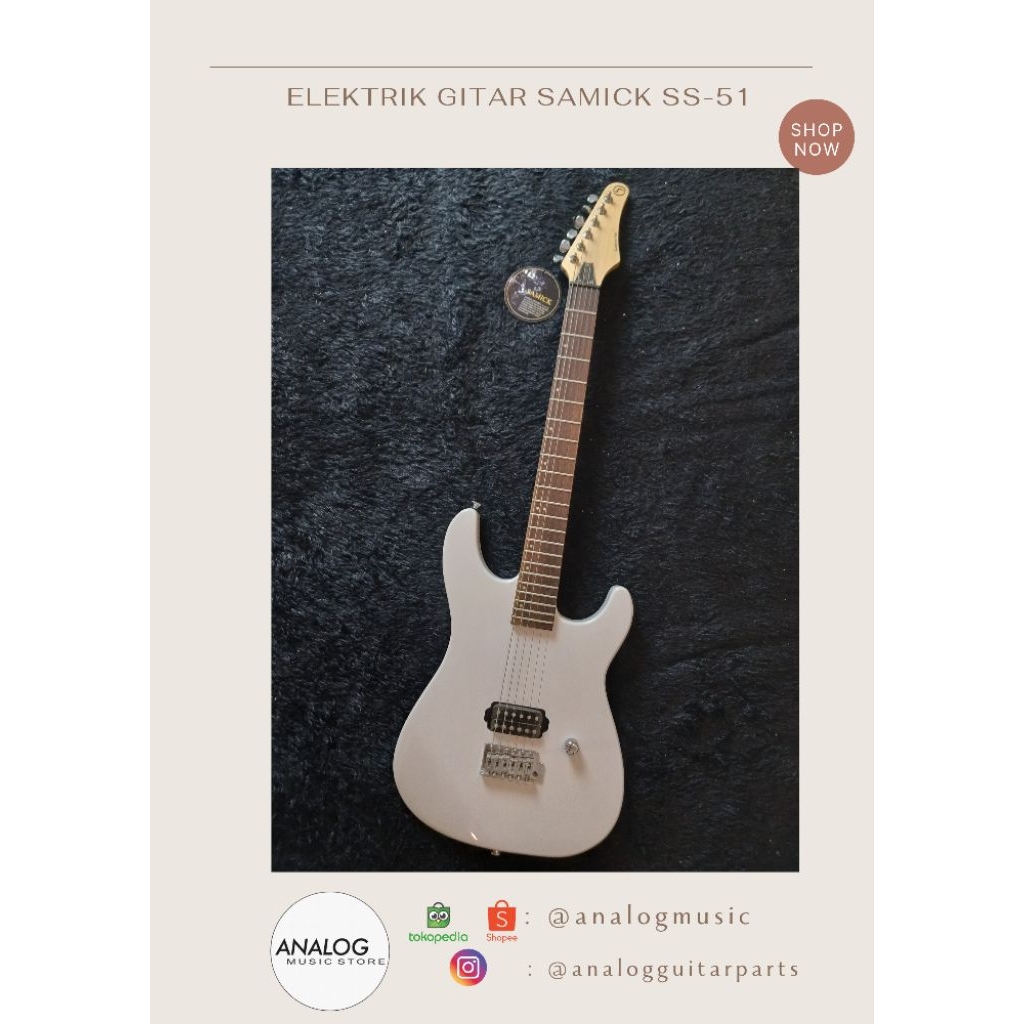 Elektrik Gitar Samick SS-51