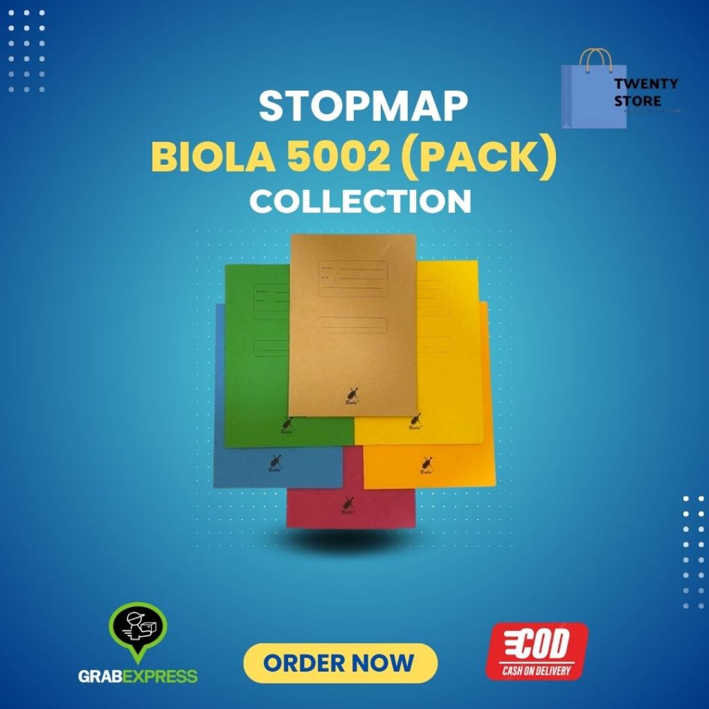 

Stopmap 5002 merek biola/MAP Kertas/PACK