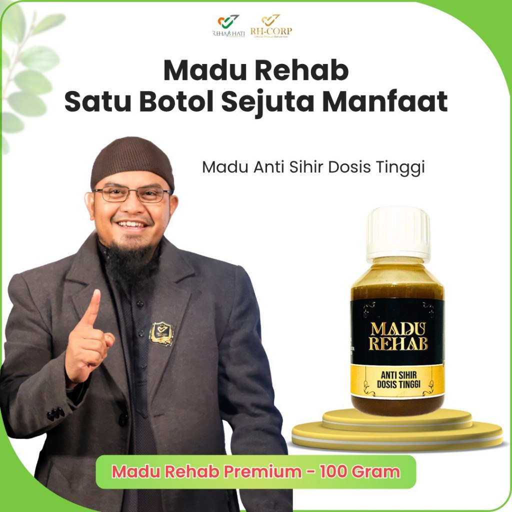 

Madu Rehab Premium 100gr MADU HERBAL PREMIUM UNTUK DUKUNGAN PENGOBATAN ALAMI by RH CORP