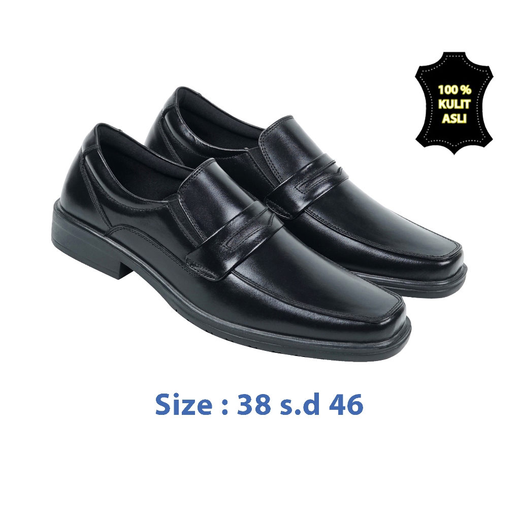 Zeintin - Sepatu Pria | Sepatu Pantofel Pria Casual Kerja Kuliah Kantor original Zeintin AJ