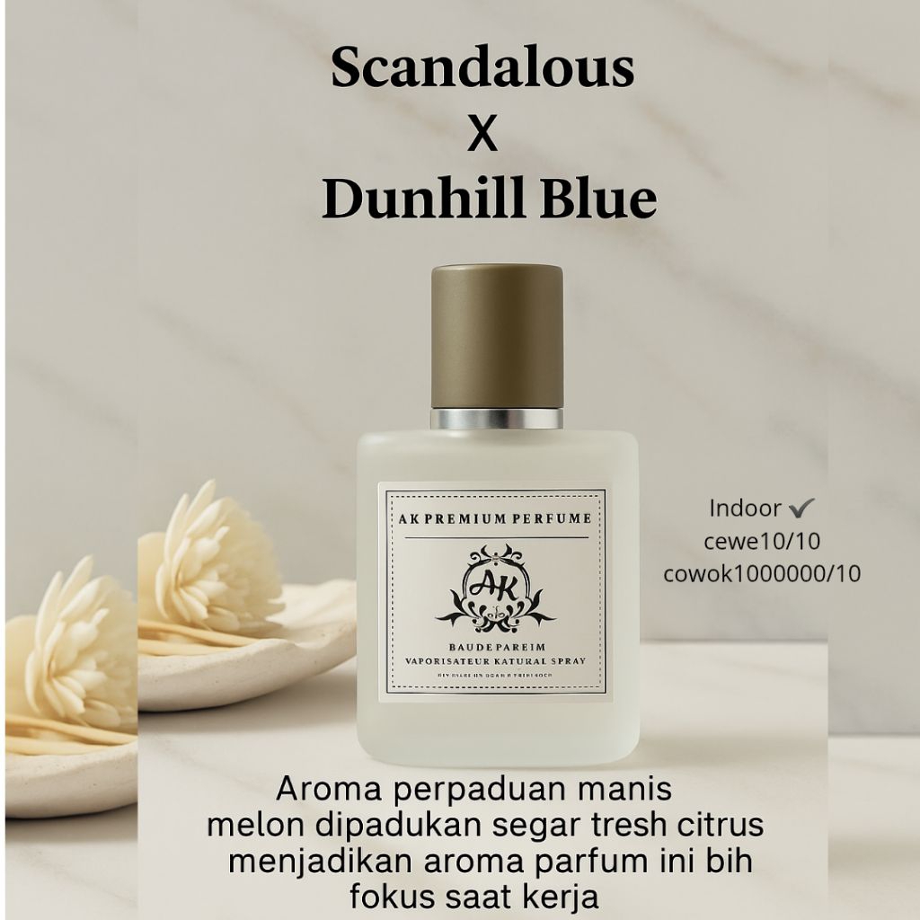 scandalous mix dunhillblue parfum mix cowo indoor