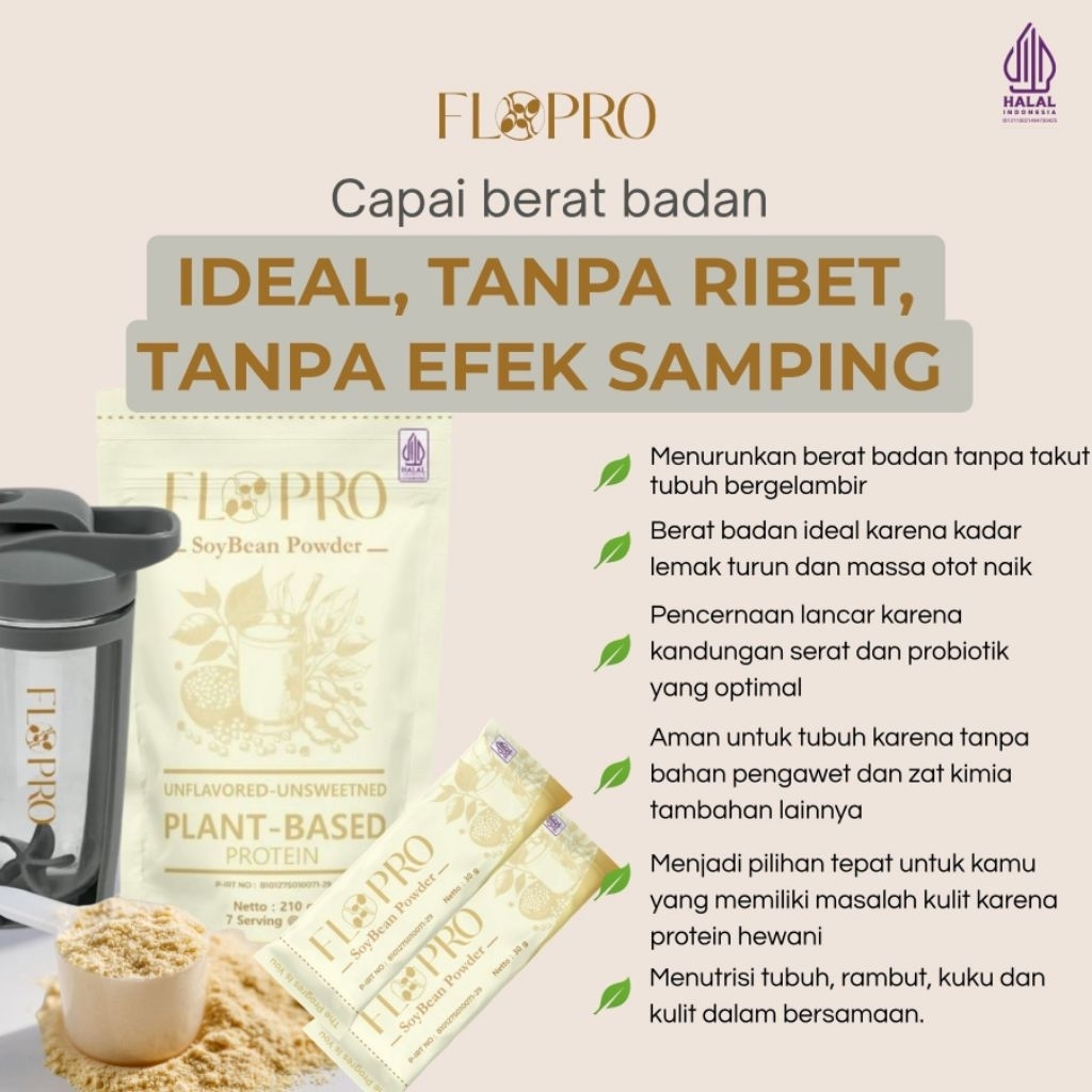 

3pouch / 21 s/d 30x minum Flopro protein shake