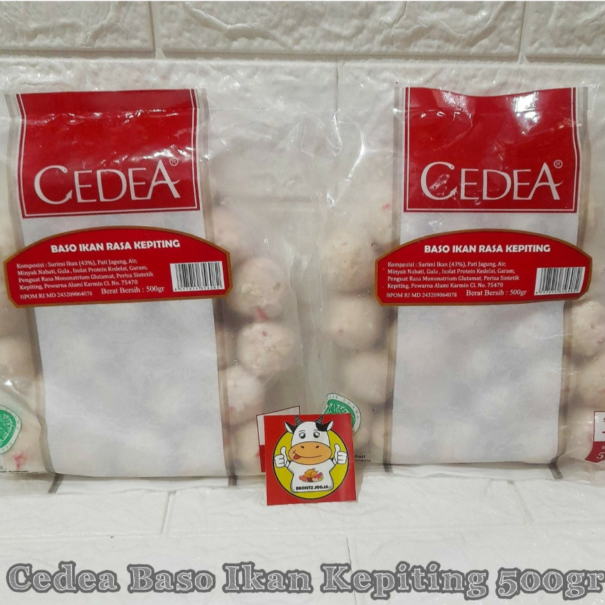 

CEDEA BAKSO KEPITING 500GR - FROZEN FOOD - BRONTZ JOGJA