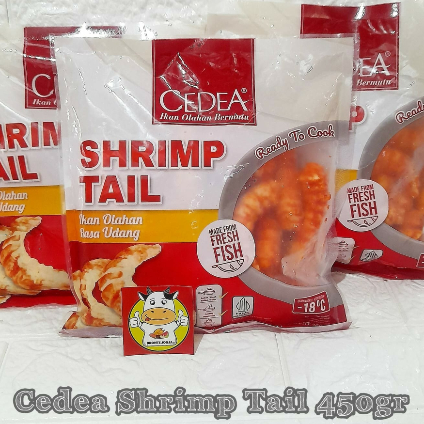 

CEDEA SHRIMP TAIL 450GR - FROZEN FOOD - BRONTZ JOGJA