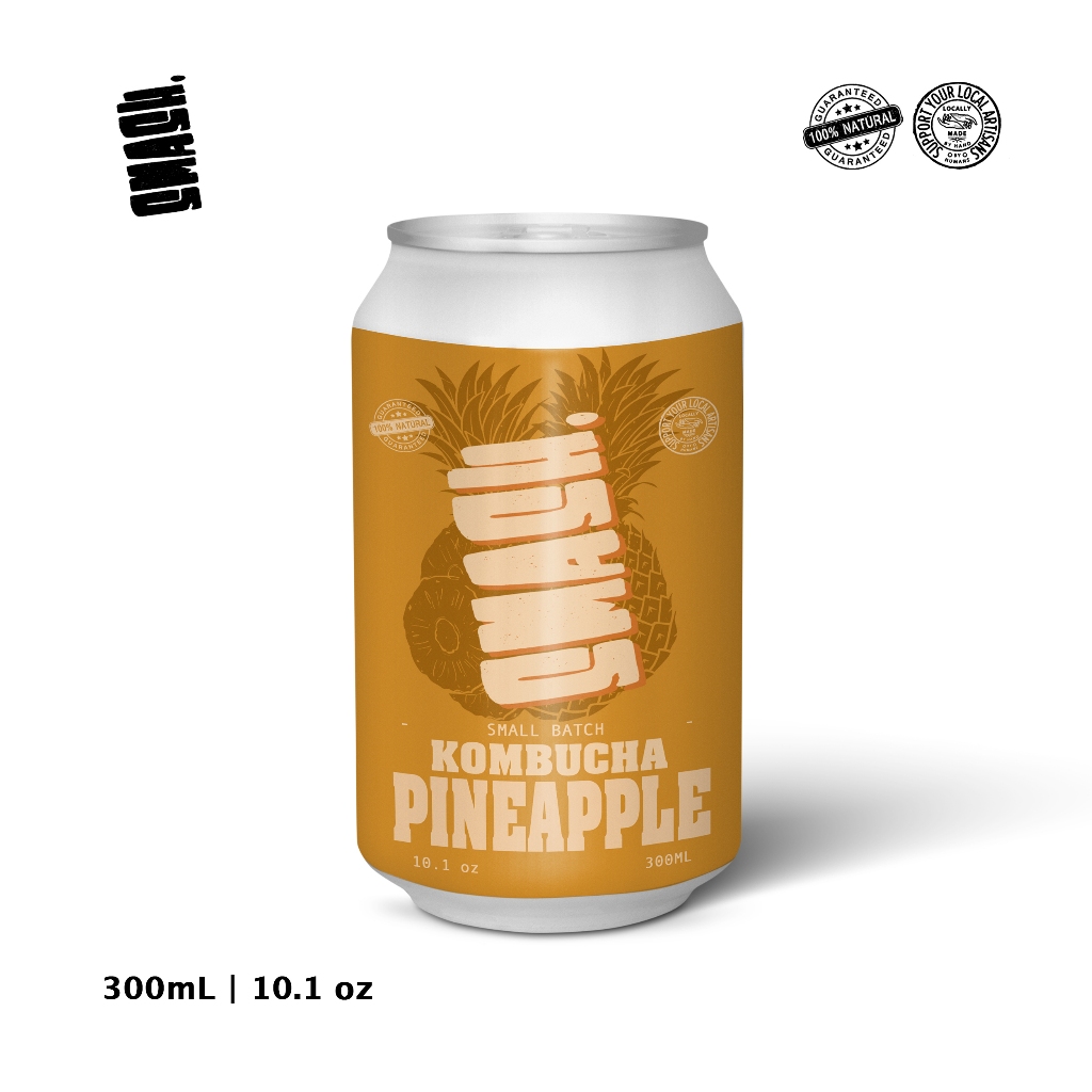 

SMASH Kombucha Pineapple Nanas Original 300ml