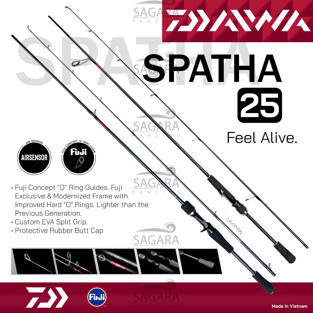 Joran Daiwa Spatha Joran Casting | Joran Light | Joran UL Ring Sudah Fuji