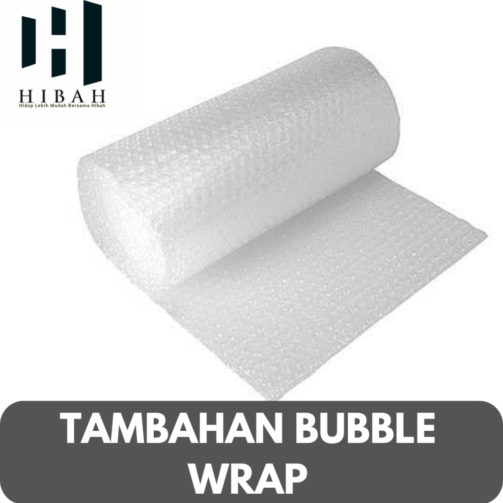 

Tambahan Bubble Wrap / Dus Packing