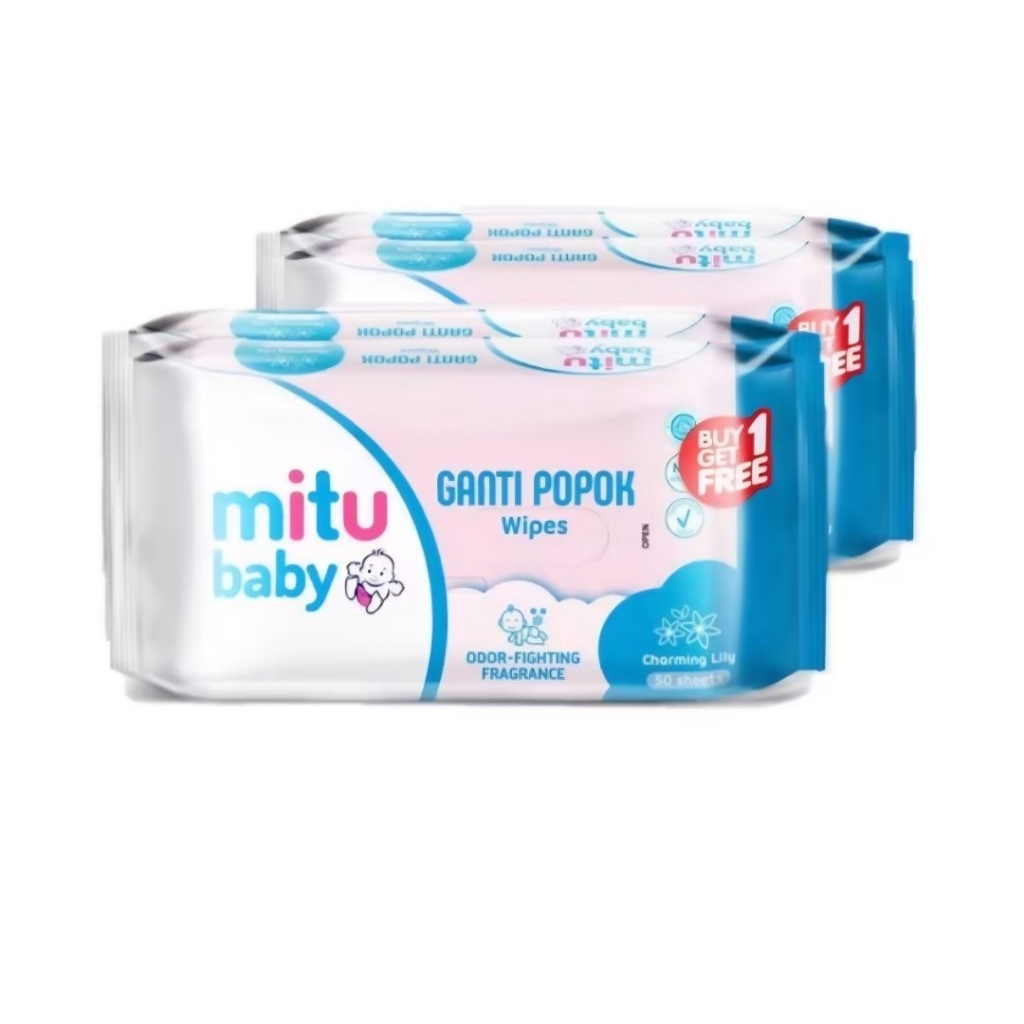 Tissue Basah Mitu Baby buy 1 get 1