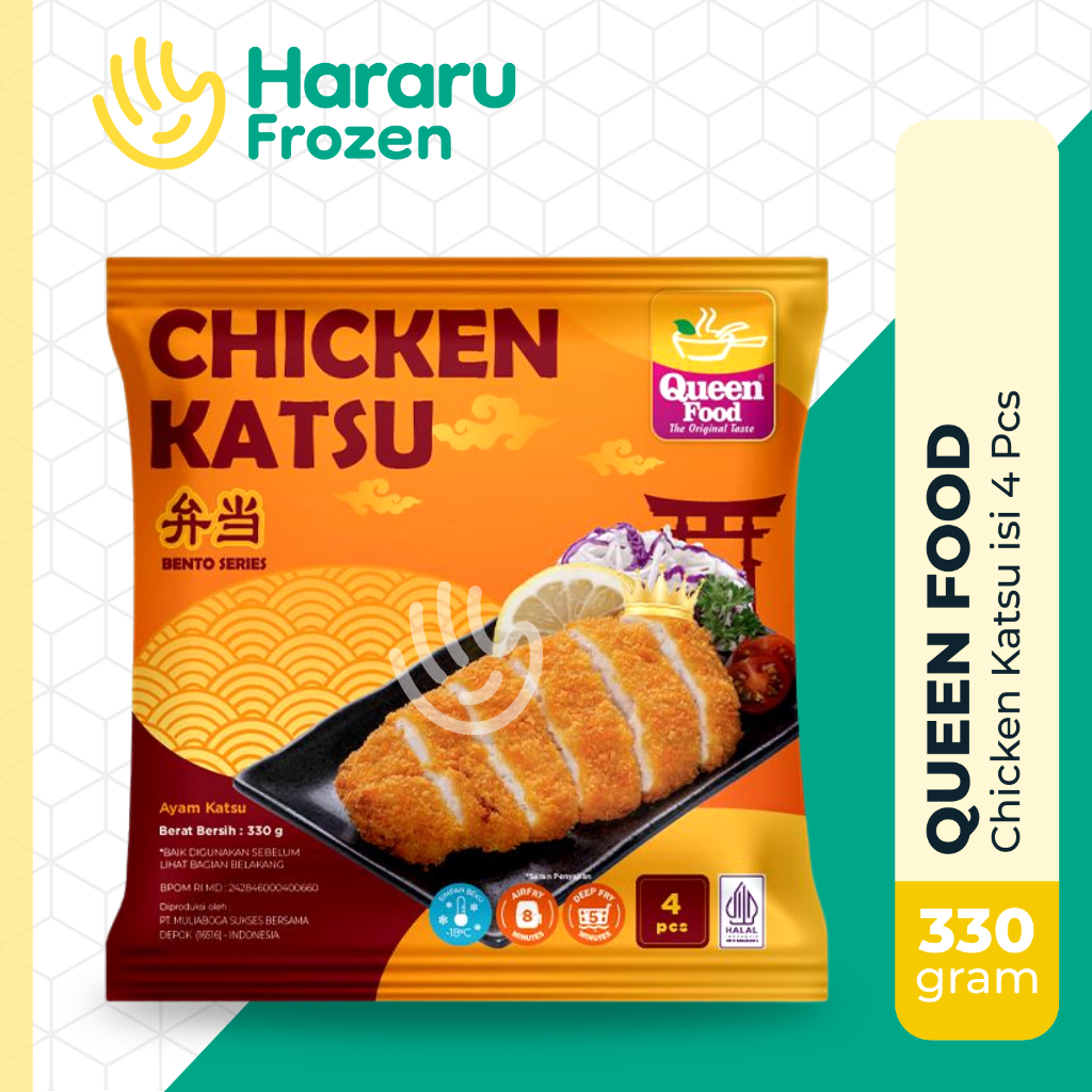 

Queen Food Chicken Katsu | Bento Fillet Dada Ayam