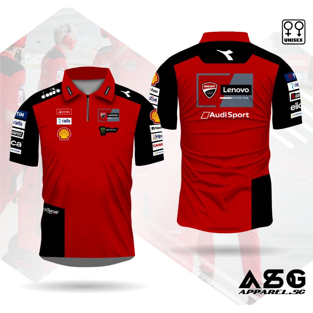 jersey crew motogp ducati lenovo jersey marquez 2025 kaos motogp ducati