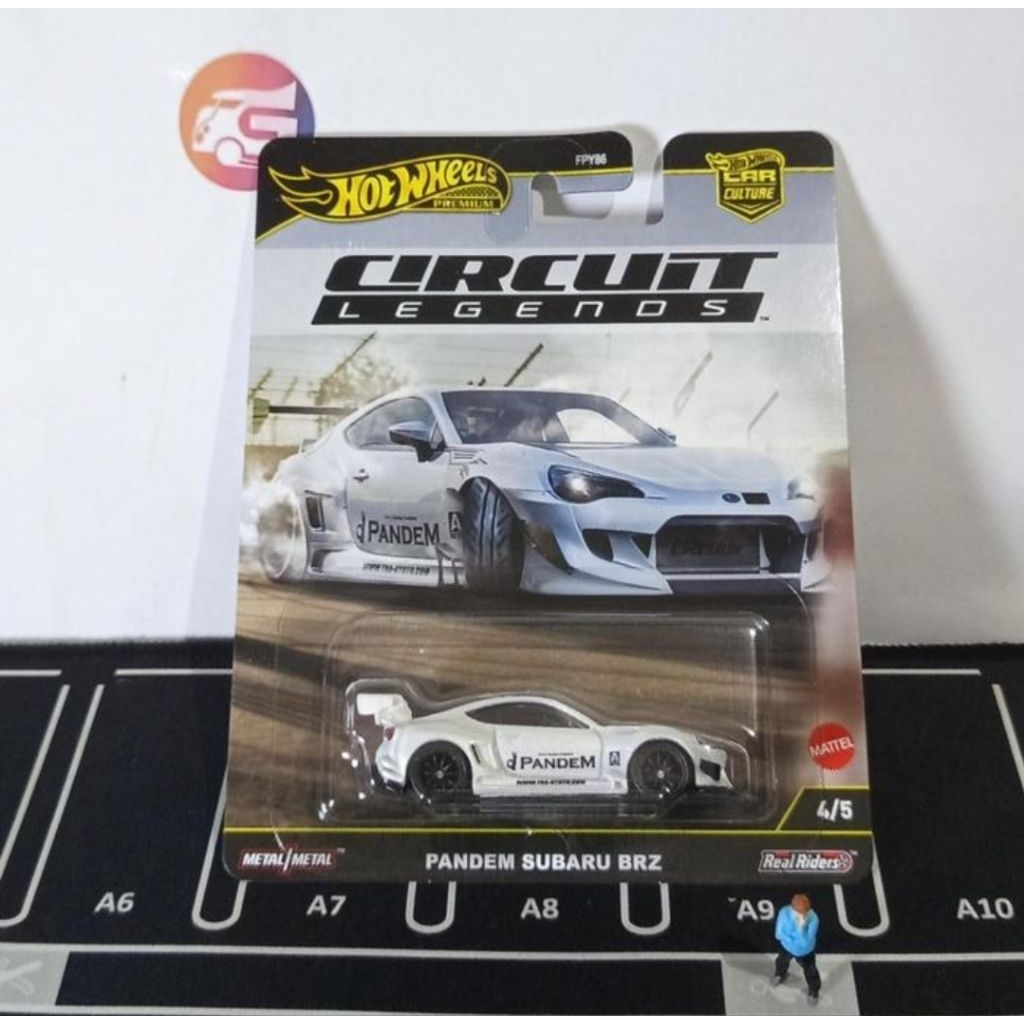 Hot wheels premium subaru brz pandem circuit legends