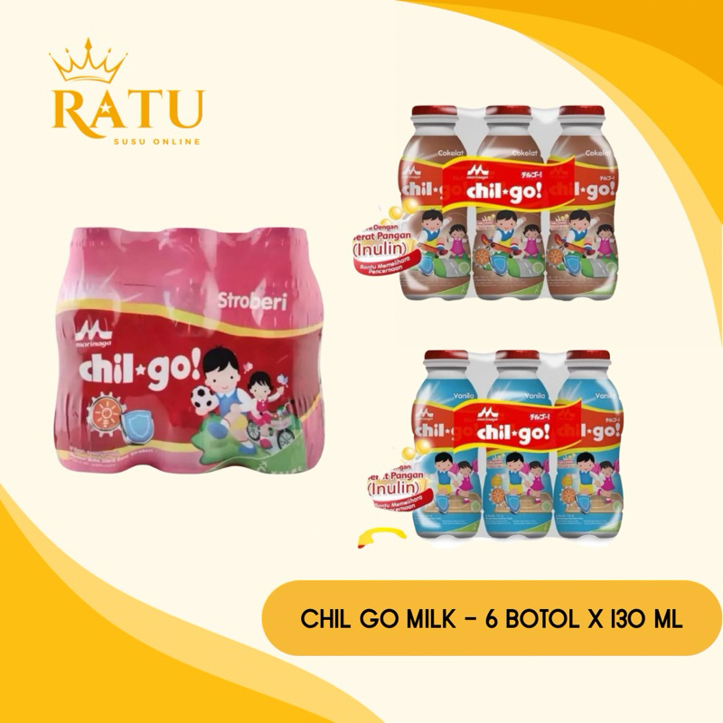 

[oddsolshop] pekanbaru/Morinaga Chil Go Milk 6 PCS 130ml