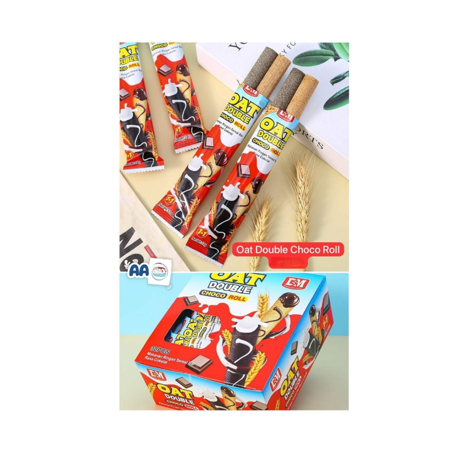 

DSM OAT DOUBLE CHOCO ROLL ISI 30