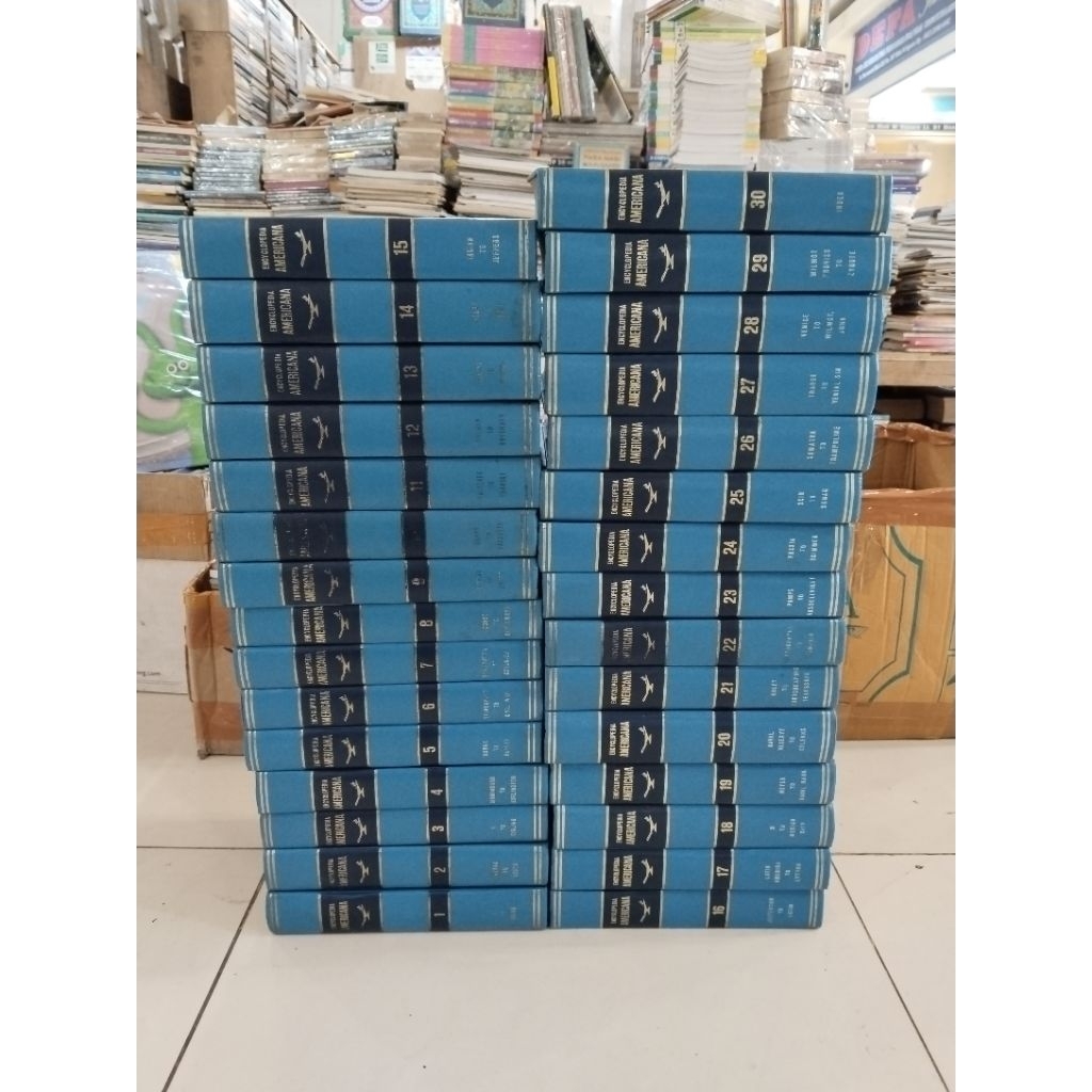 Buku ENCYCLOPEDIA AMERICANA 1-30 set