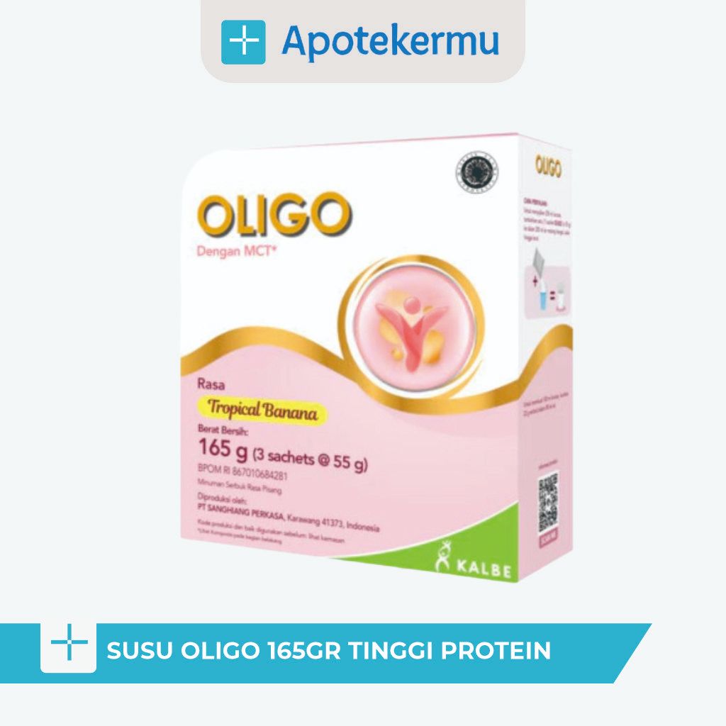 

OLIGO 165GR - NUTRISI TINGGI PROTEIN UNTUK GANGGUAN PENCERNAAN