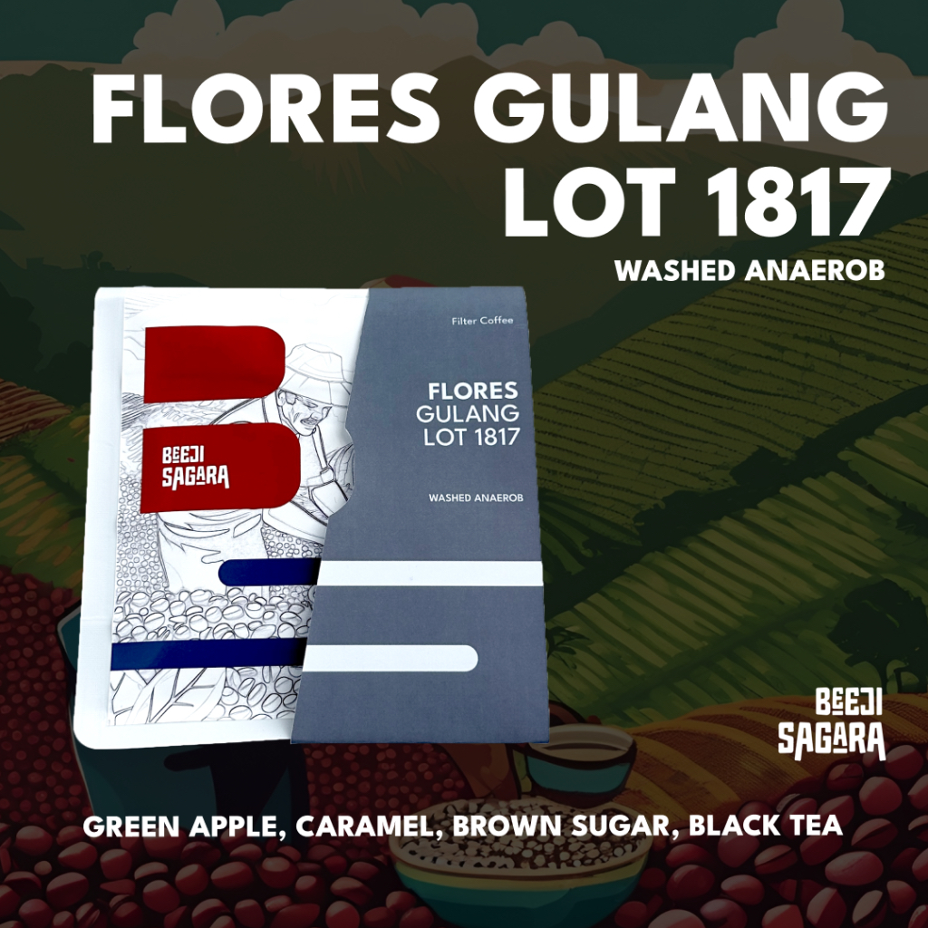 

Kopi Arabika Flores Gulang Lot 1817 - Washed Anaerob - (Biji/Bubuk)- Medium Roast - Special Single Origin & Single Variety