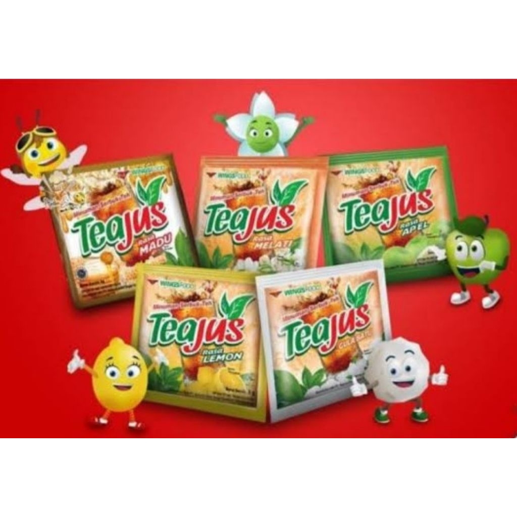 

[BATAM] TURUN HARGA! ANEKA RASA Teajus renceng | 10 pcs