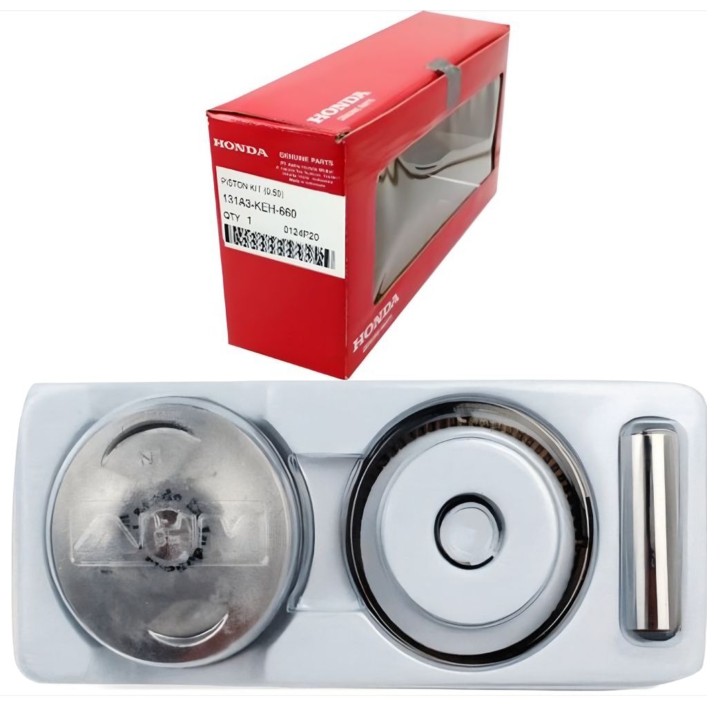 PISTON KIT SEHER RING PEN MEGAPRO LAMA PRIMUS OVER SIZE 50 STANDAR ORIGINAL AHM