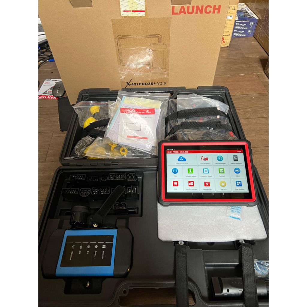 Launch x431 Pro3s+ Hd 12v dan 24v