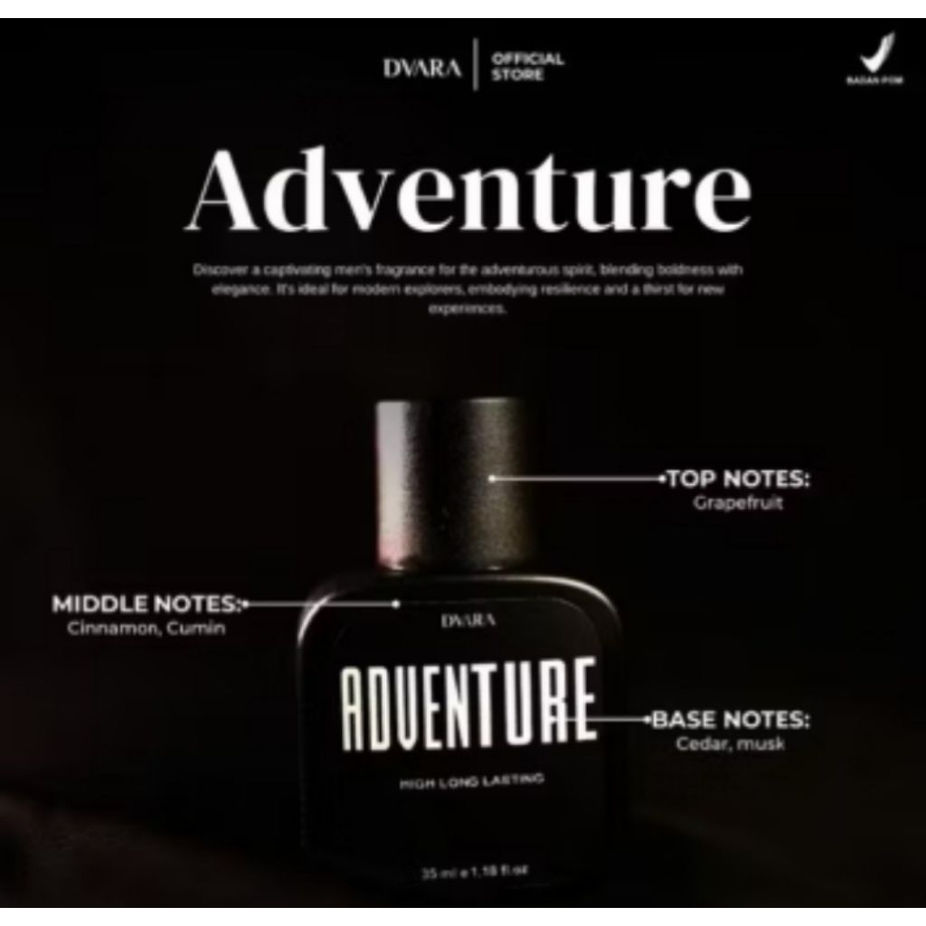 SPORTY Series Parfum Pria dan Wanita Tahan Lama BPOM by DVARA PARFUME