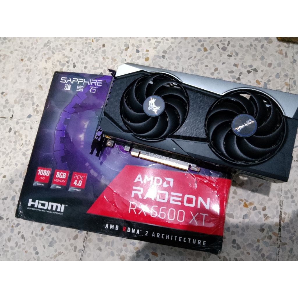 sapphire rx 6600 xt nitro