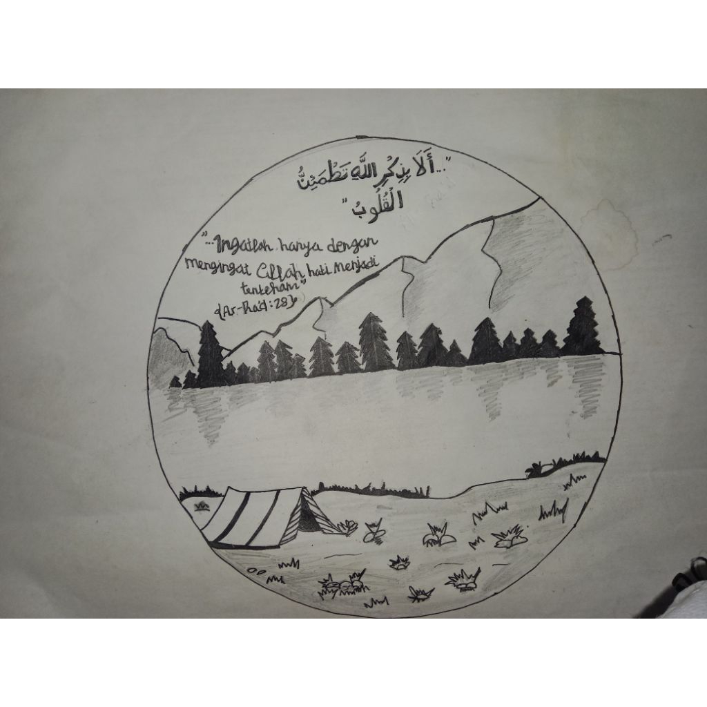 

lukisan indah dari pulpen