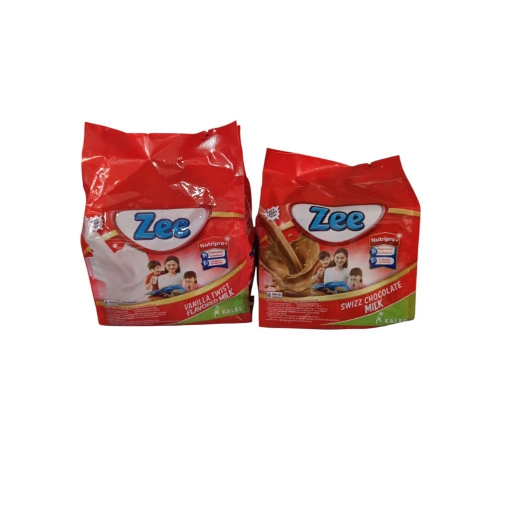 

ZEE Milk bag Zwizz Coklat, Vanilla 10 X 38 gr