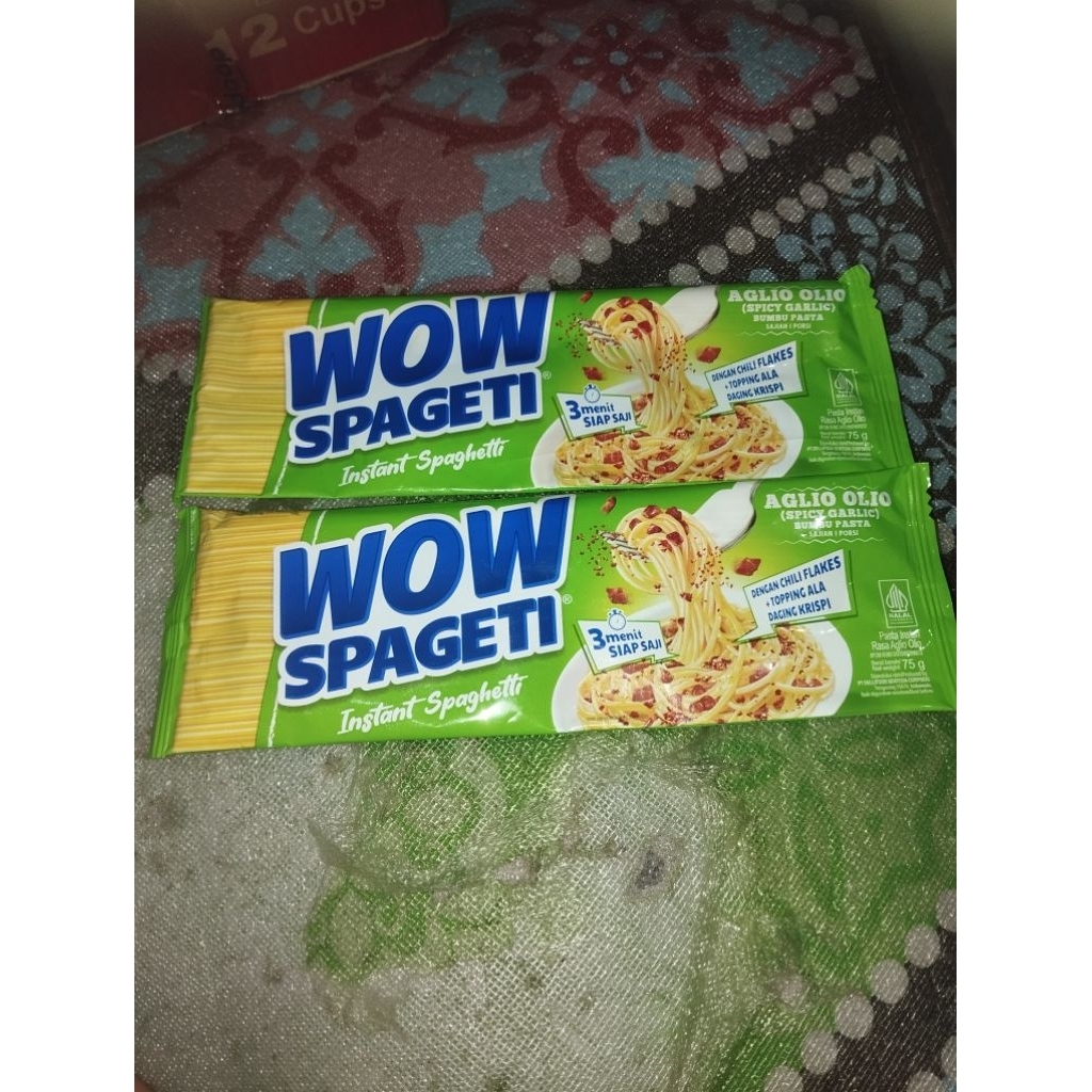 

Wow spageti Aglio olio