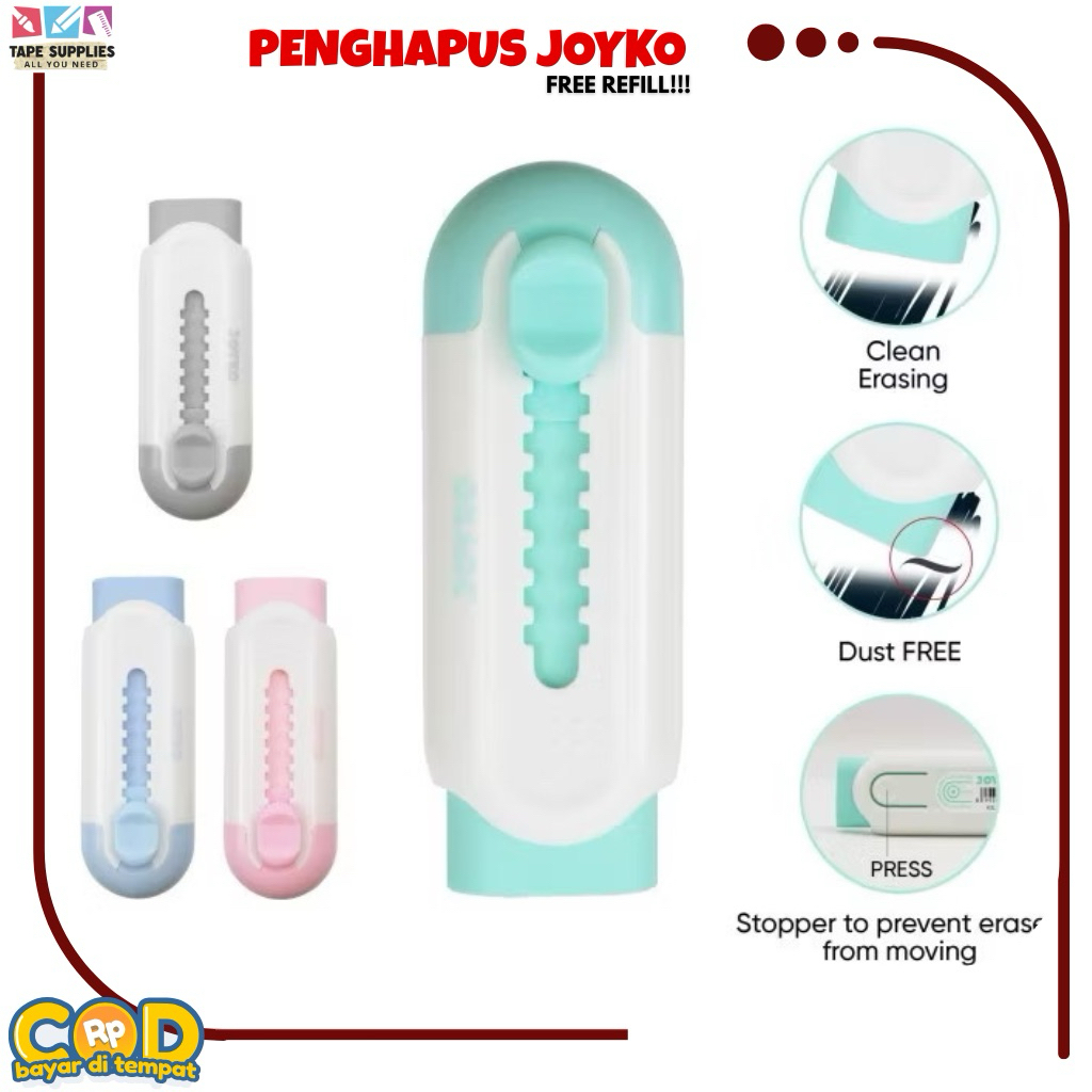 

Penghapus Apusan JOYKO ER-148 Modern PASTI BERSIH!!!