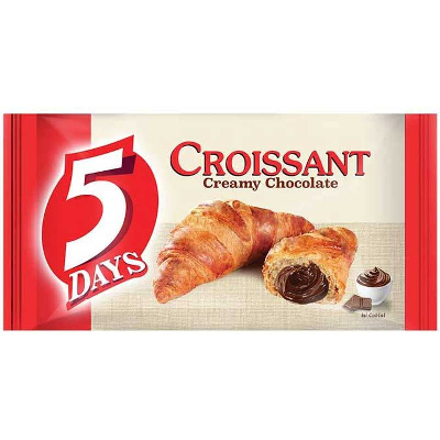 

5Days Roti Croissant Isi Pasta Cokelat 60 g