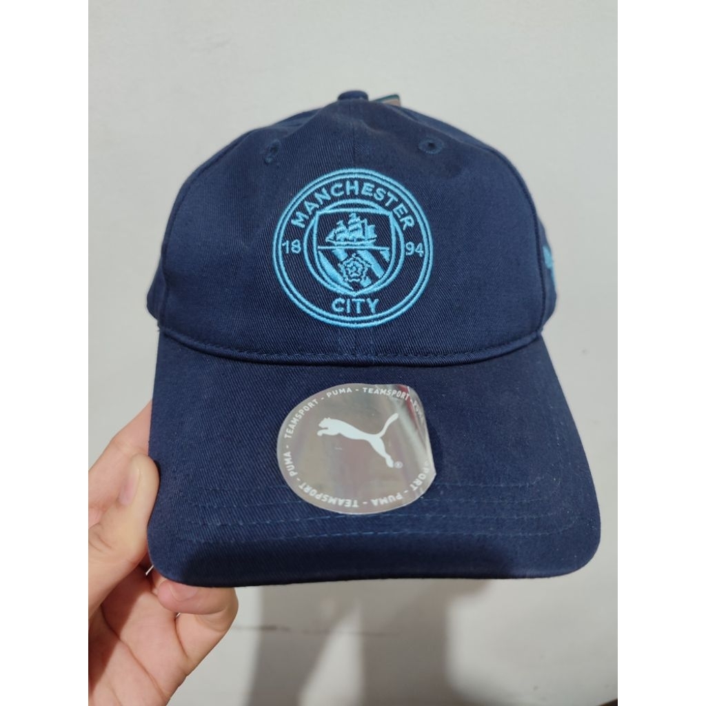 ORIGINAL MANCHESTER CITY HAT / TOPI MANCHESTER CITY FROM UK